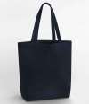 W697 Westford Mill Heavyweight Canvas Tote Bag French Navy colour image